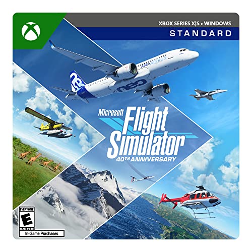 Microsoft Flight Simulator 40. Yıl Dönümü: Xbox Serisi X / S ve Windows [Dijital Kod]