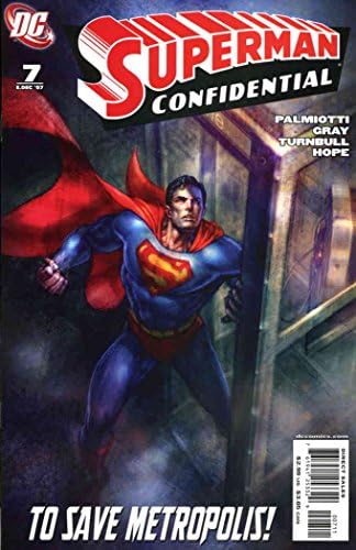 Süpermen Gizli 7 VF; DC çizgi roman / telefon kulübesi