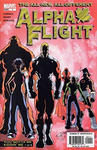 Alfa Uçuşu (3. Seri) 1 VF / NM ; Marvel çizgi romanı / Scott Lobdell