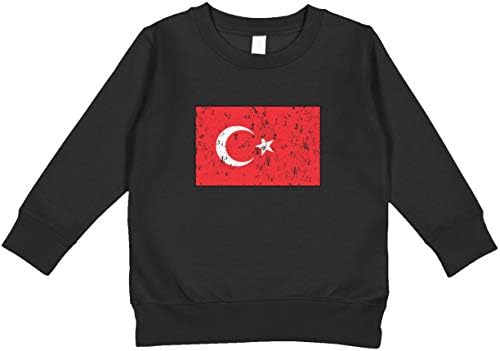 Amdesco Türkiye Bayrağı Türk Yürümeye Başlayan Çocuk Sweatshirt
