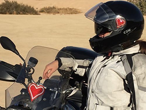Sparkle Rider Rhinestone süslü çıkartmalar Kalp-Şekil-Benzersiz Girly Aksesuar Hediye için Onu Kadın Düğün-Su Geçirmez Bling Dekor
