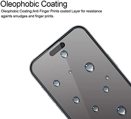 Supershieldz (2 Paket) Parlama Önleyici (Mat) Ekran Koruyucu için Tasarlanmış iPhone 14 Pro (6.1 inç) [Temperli Cam] Anti Parmak İzi,